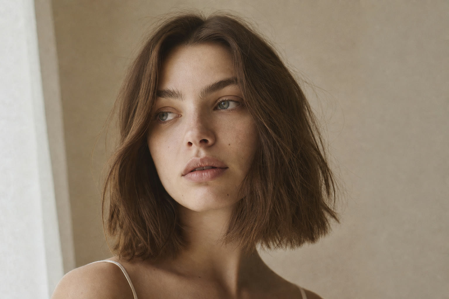 Original selfie before the AI hairstyle try-on
