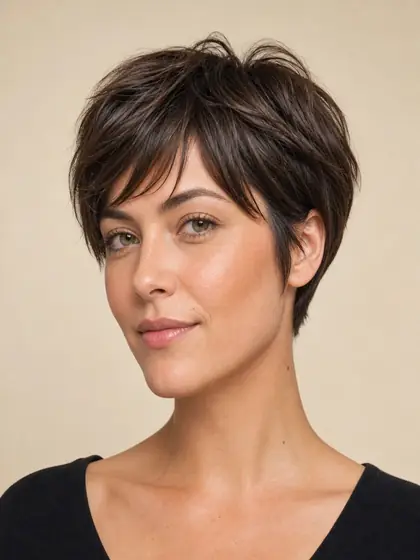 Bixie Cut hairstyle example
