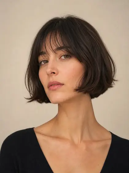 French Bob hairstyle example